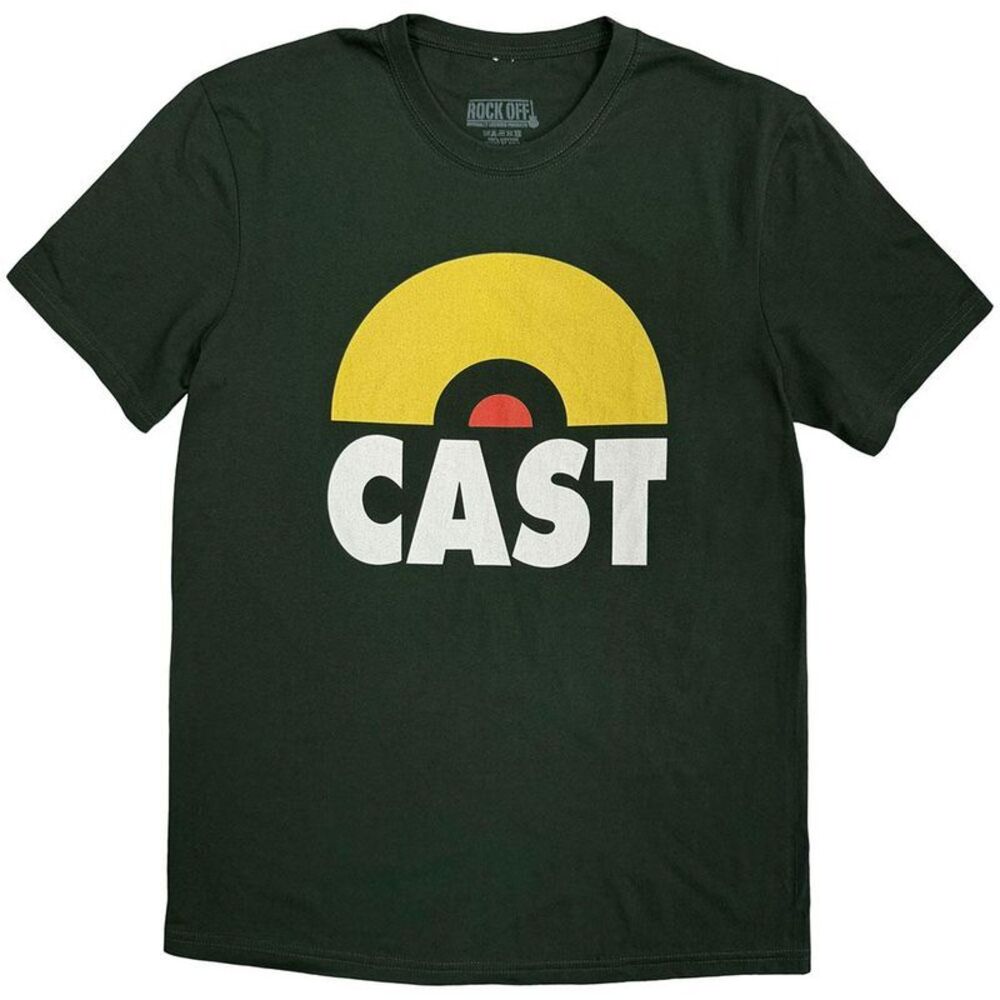 Cast Unisex Adult Classic Logo T-Shirt / Green